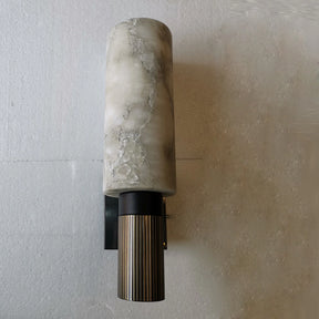 Moonshade Natural Marble Torch Sconce