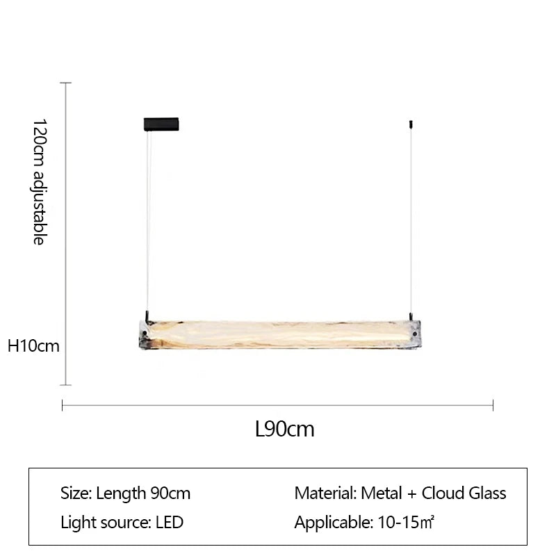 Costa Dining Room Linear Suspension Chandelier