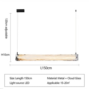 Costa Dining Room Linear Suspension Chandelier