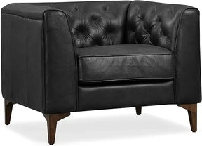 Amalfi 89" Full Grain Leather Couch