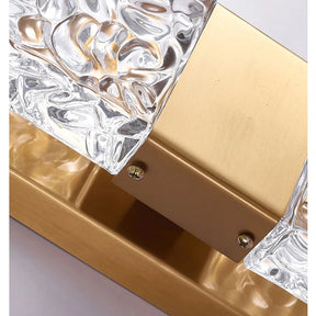 Water Ripple Crystal Wall Sconce