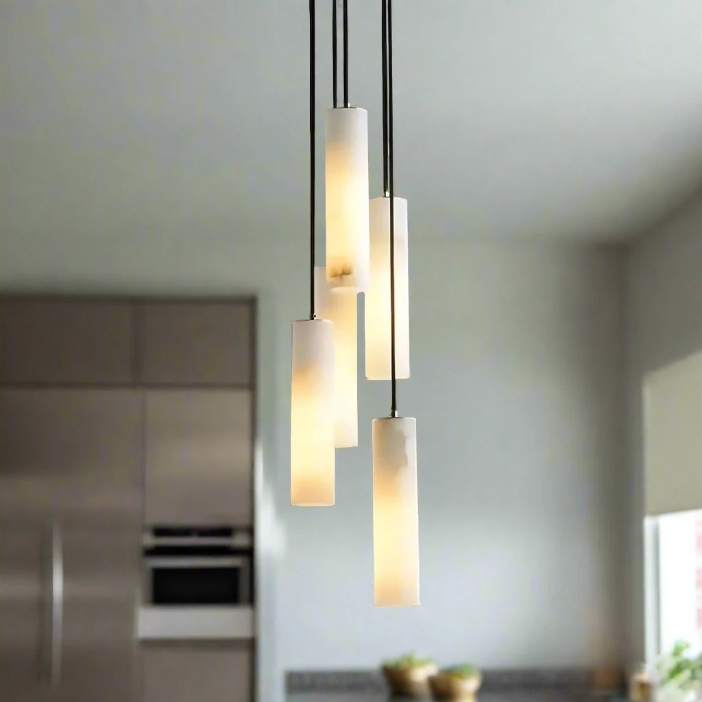 Natural Marble Pendant Modern Chandelier