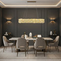 buyBacci 47" Gold Crystal Dining Chandelier - Morsale