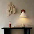 buySiena Travertine & Wood Wall Sconce - Morsale