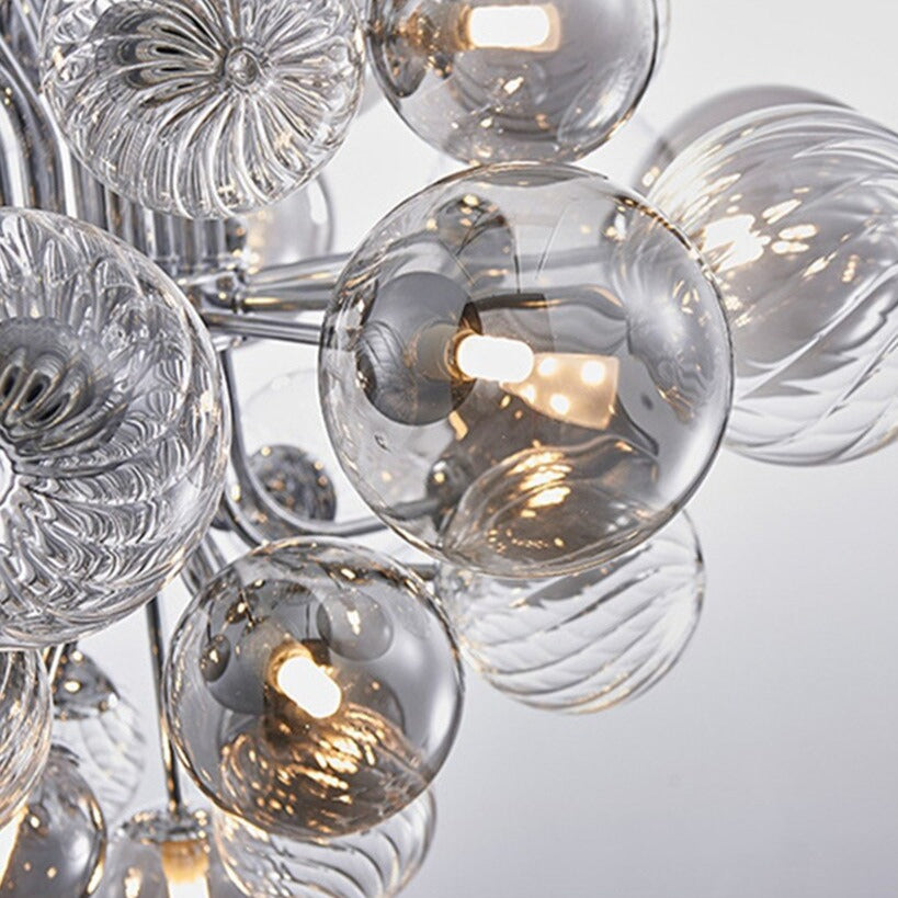 Designer Glass Bubble Chandelier