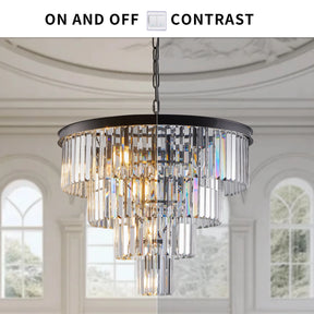 23.6" Gio Crystal Chandelier