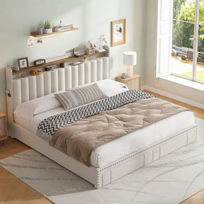 Alto King Size Bed Frame with Storage