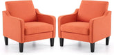 Living Room Armchairs, Set of 2