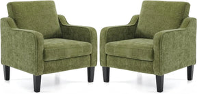 Living Room Armchairs, Set of 2