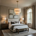 buyValmont 2-Tier Marble Chandelier 23" - Morsale