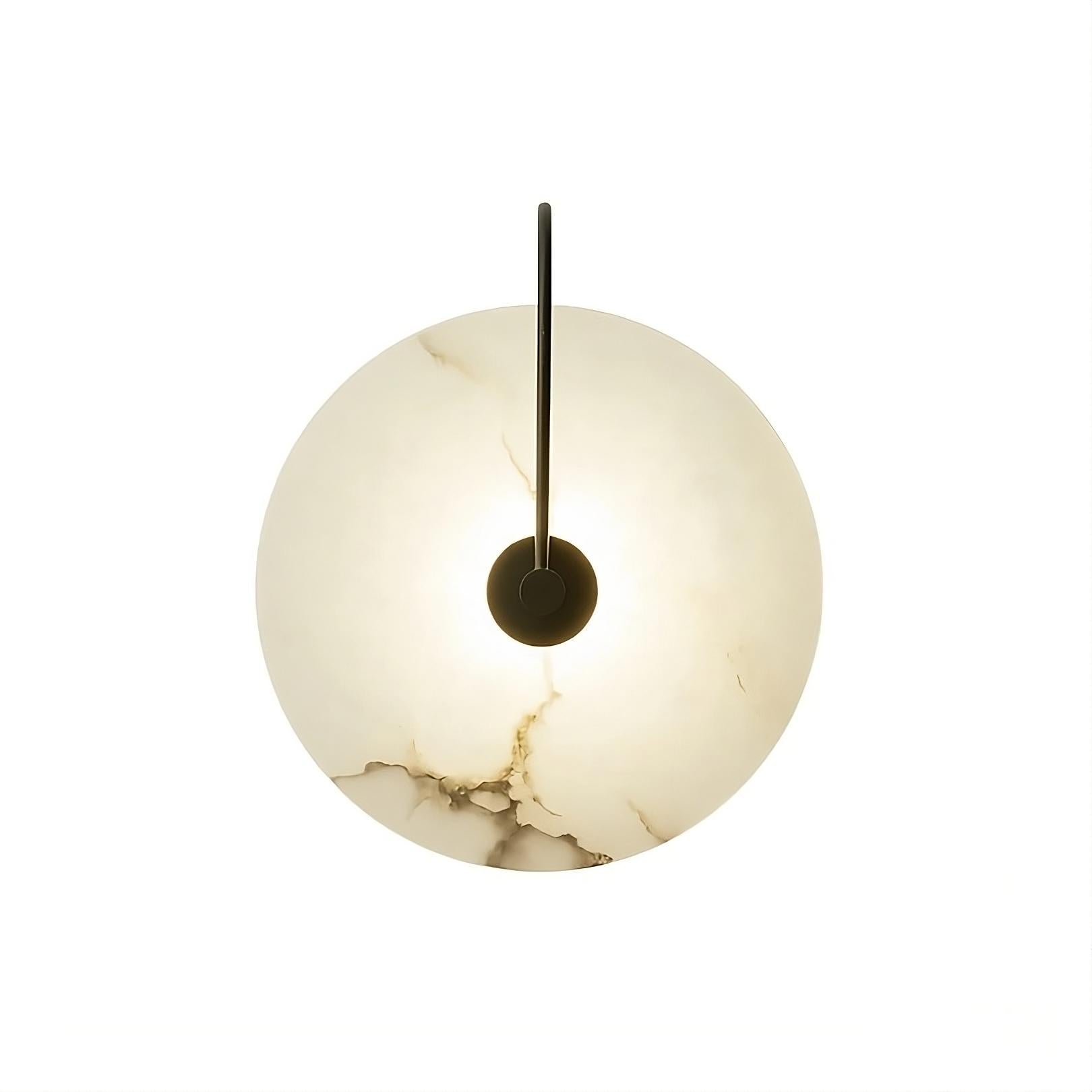 Moonshade Natural Marble Sconce Light