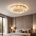 buyGio Crystal Flush Mount Chandelier - Morsale