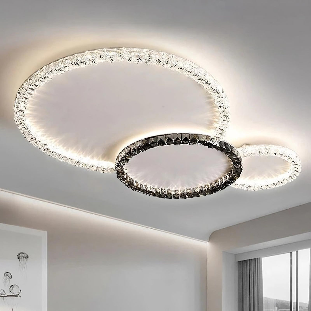 Rossini Flush Mount Crystal Ceiling Light Fixture