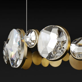 Diamante Crystal Ceiling Light Fixture