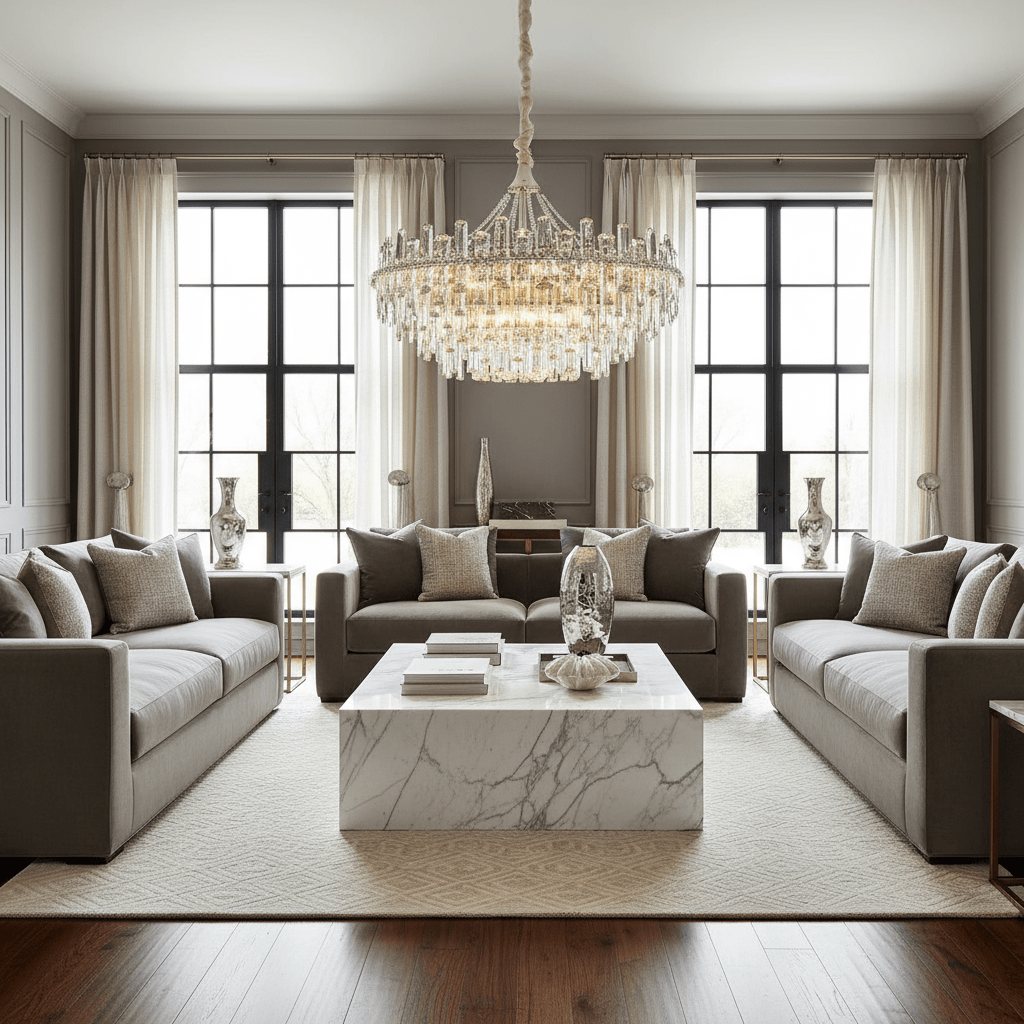 Crystal Modern Chandelier - Luxury & Contemporary Design – Morsale