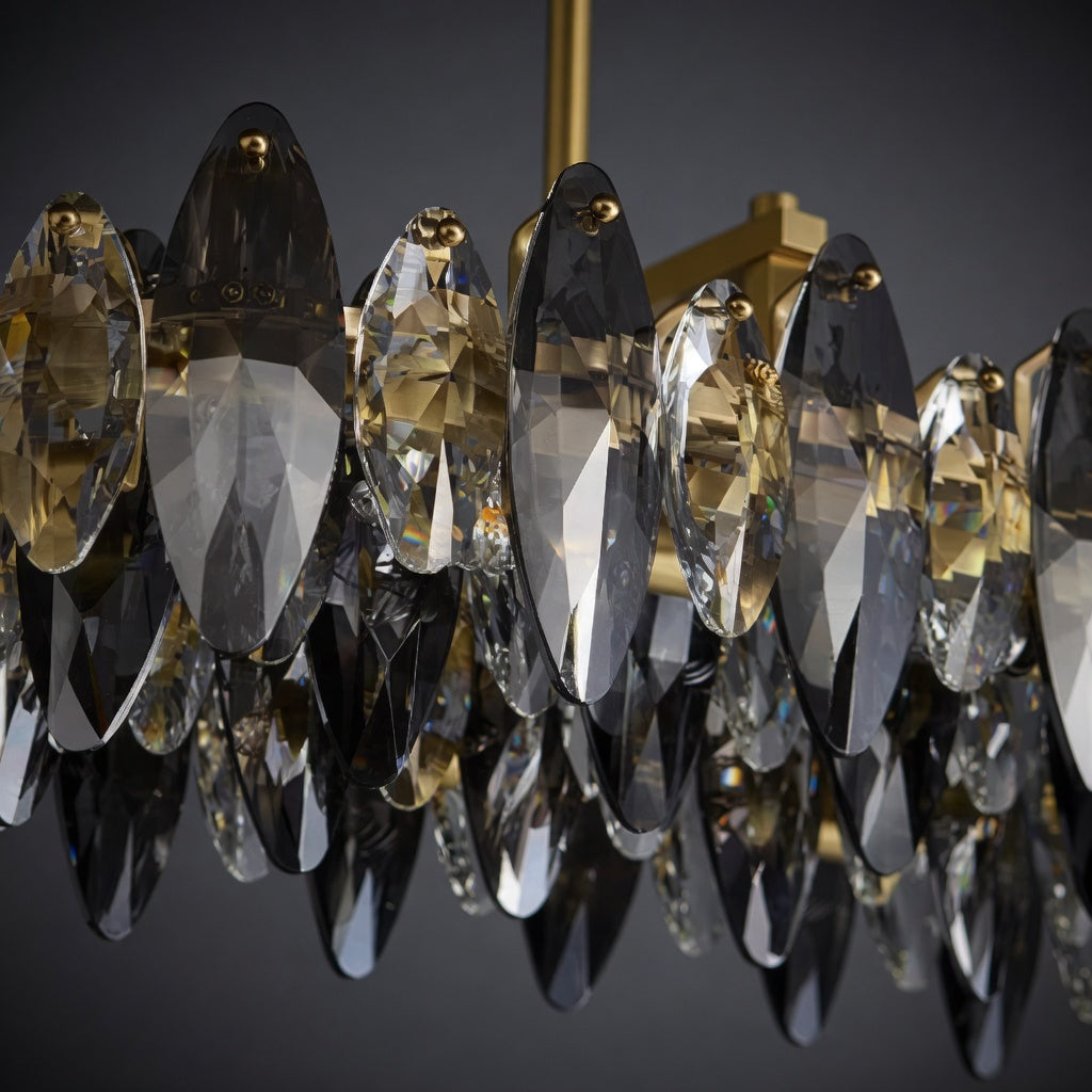 Lazzo Crystal Dining Room Chandelier | Modern Luxury Lighting