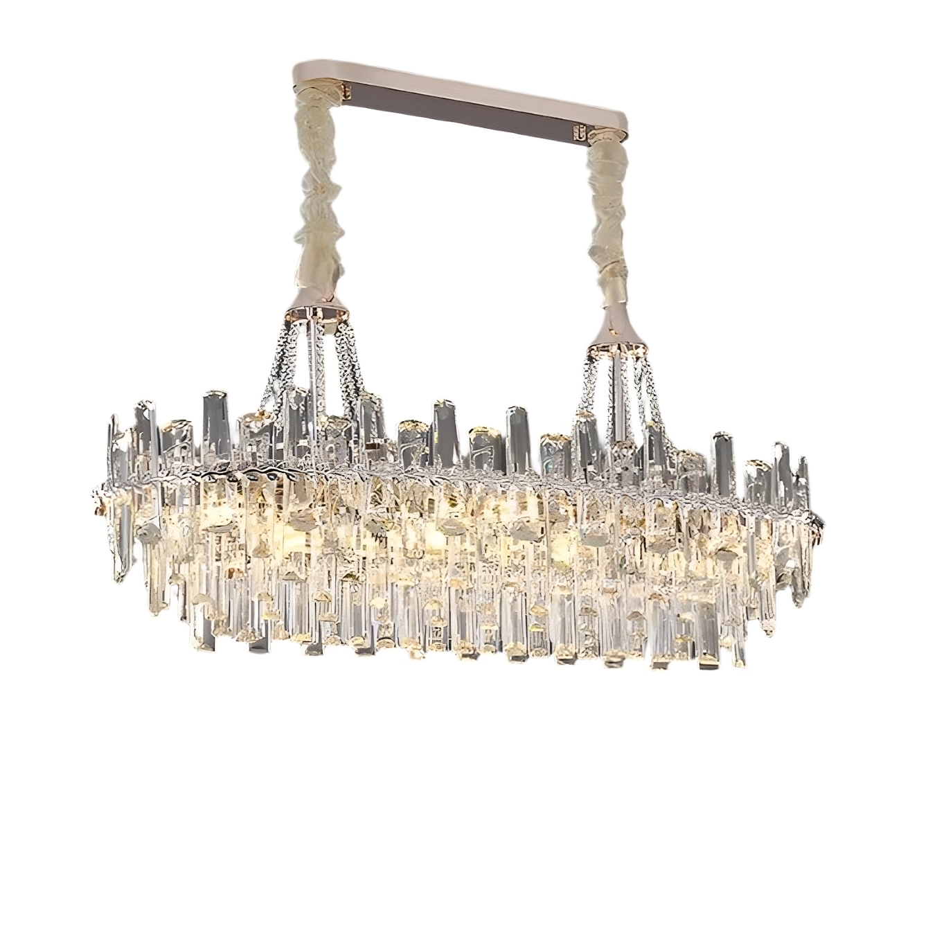 Gio Crystal Chandelier For Dining Room