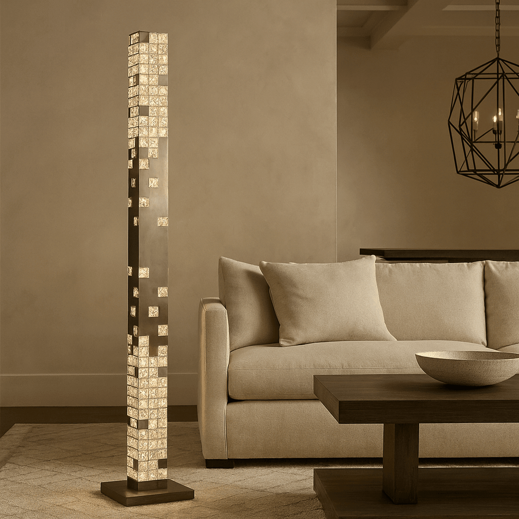 Aurelia Crystal Tower Floor Lamp – Luxury Floor Lamp | Morsale Aurelia Crystal Tower Floor Lamp – Luxury Floor Lamp | Morsale