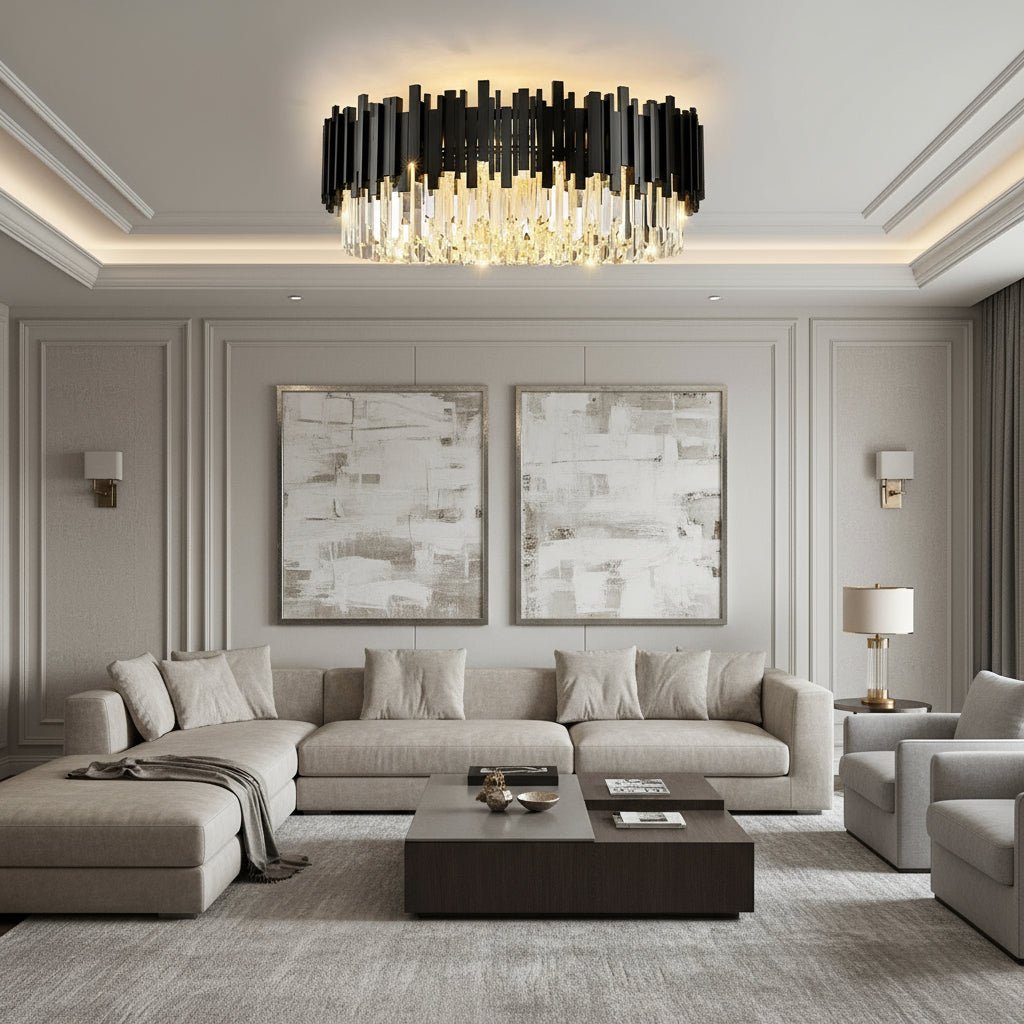 Ceiling Mount Chandelier | Shelly Lighting