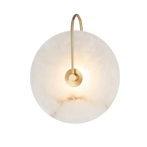 Moonshade Natural Marble Sconce Light