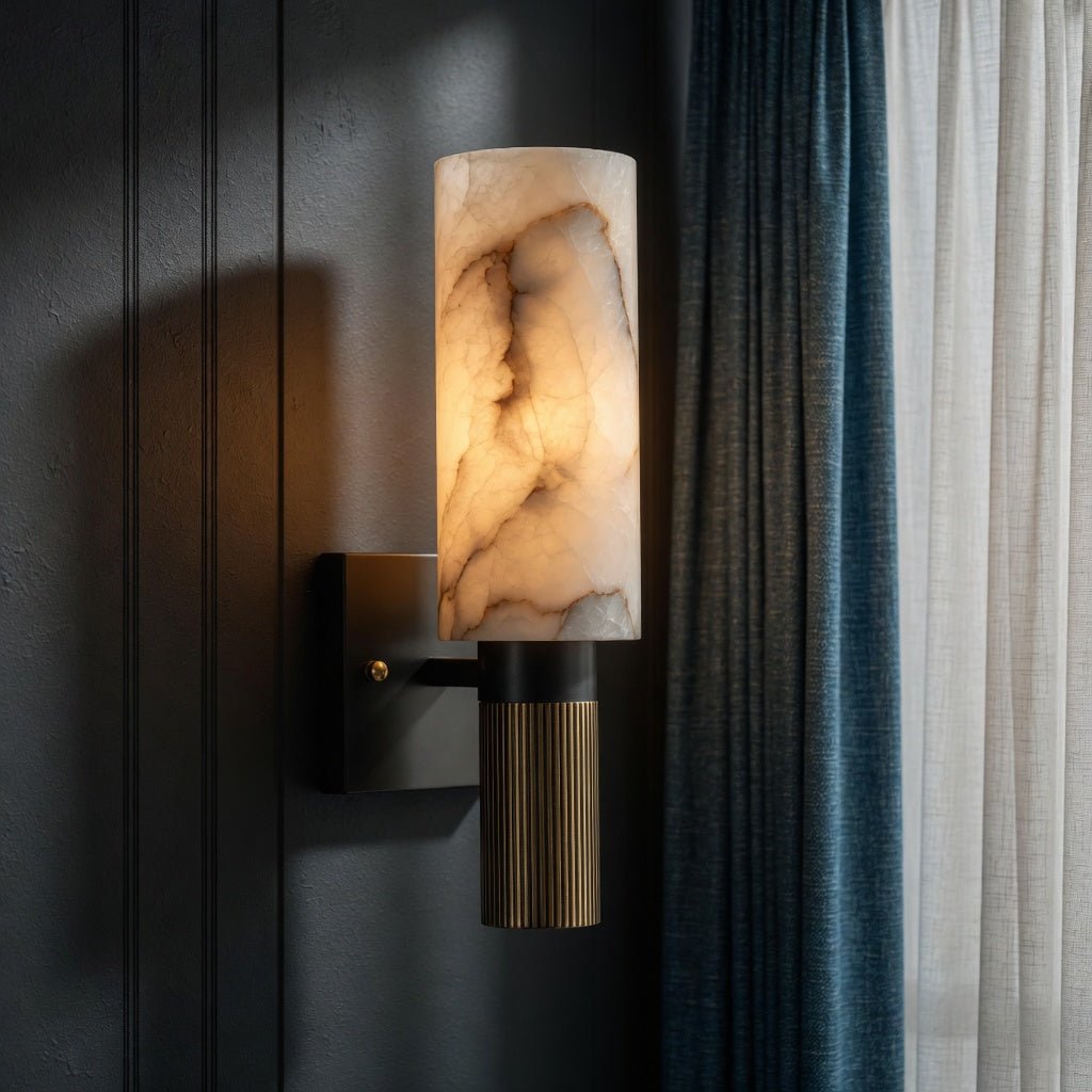 Marble Wall Sconces | Natural Stone Wall Lighting – Morsale