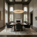 Lucente Crystal Ring Chandelier
