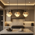 buyAeris Natural Marble Pendant Light - Morsale