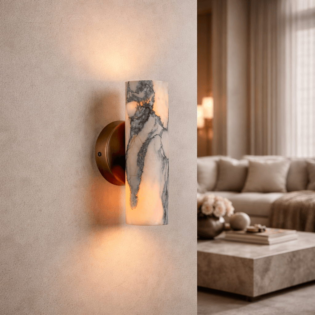 Marble Wall Sconces & Stone Wall Lights – Morsale