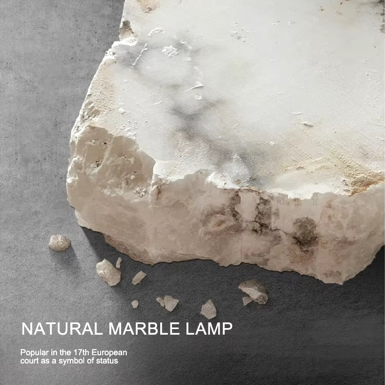 Moonshade Natural Marble & Copper Wall Sconce