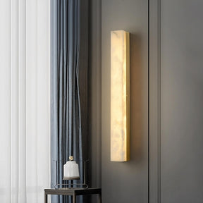Natural Marble Indoor Wall Sconce