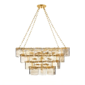 Welle Glass Chandelier