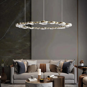 Diamante Crystal Ceiling Light Fixture