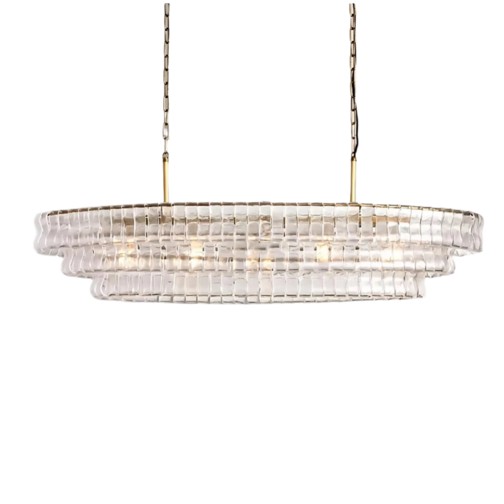 Riviera Vintage Crystal Dining Room Chandelier