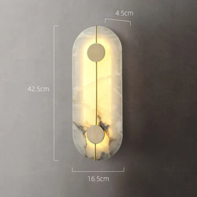 Moonshade™ Natural Marble Wall Sconce