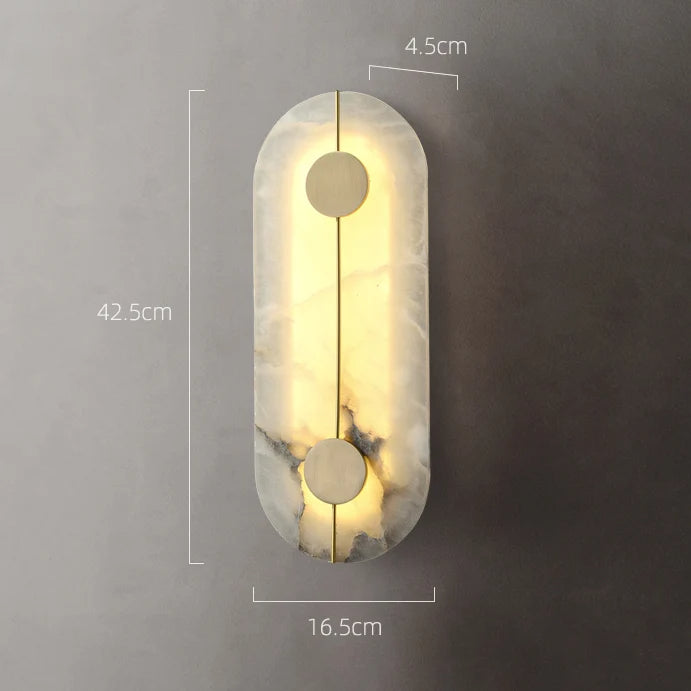 Moonshade™ Natural Marble Wall Sconce