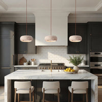 Vero Travertine Bell Pendant