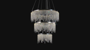 Alleri 3-Tier Crystal Chandelier