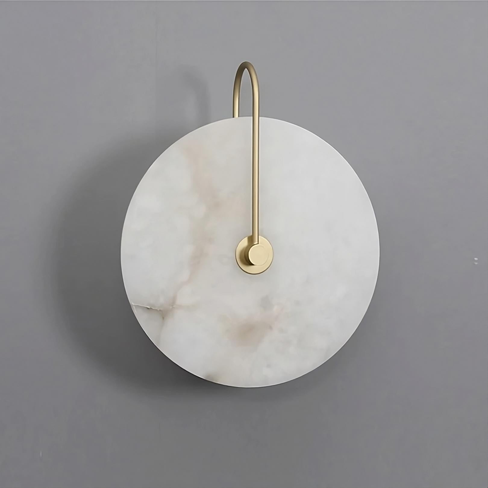 Moonshade Natural Marble Sconce Light