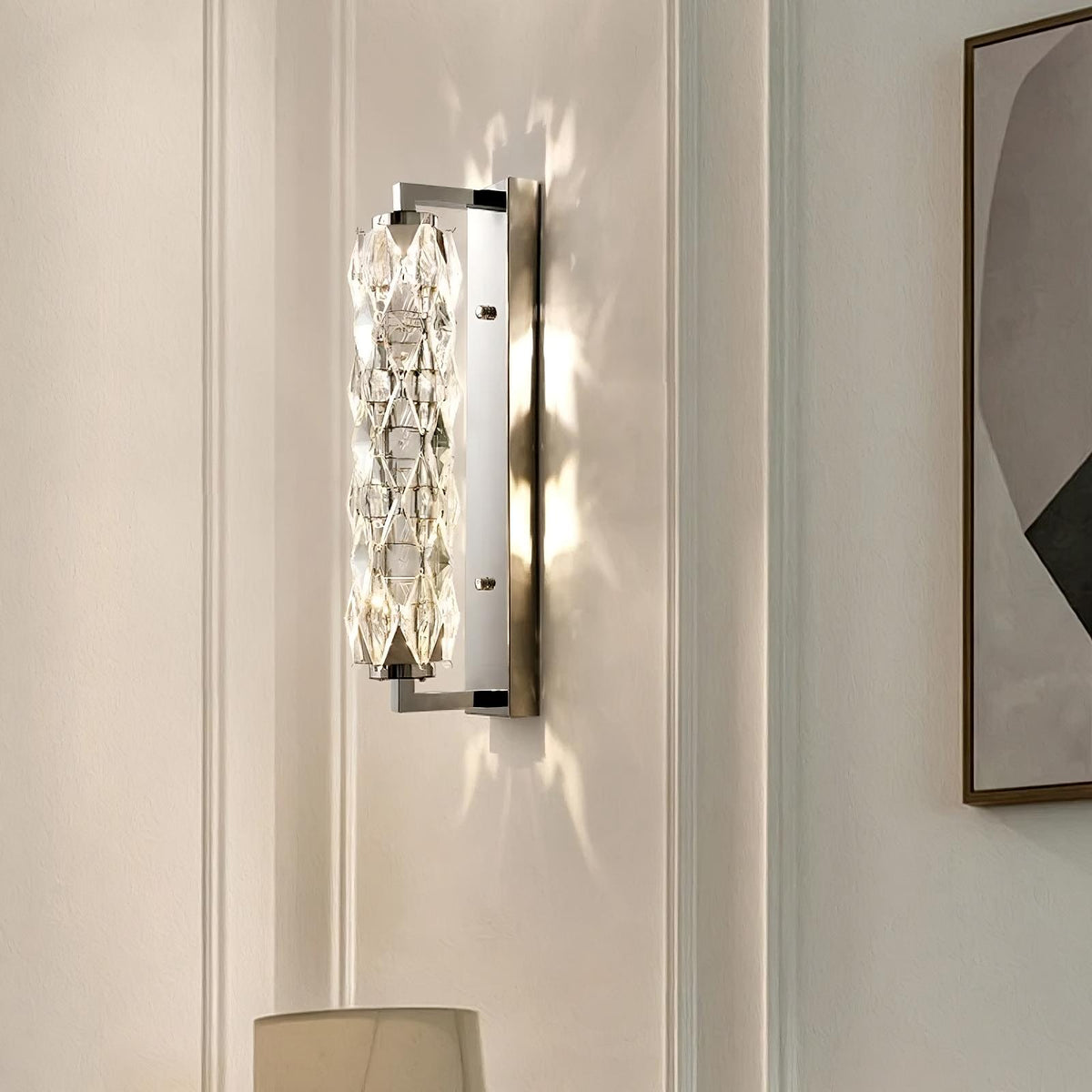 Bacci Modern Crystal Sconce