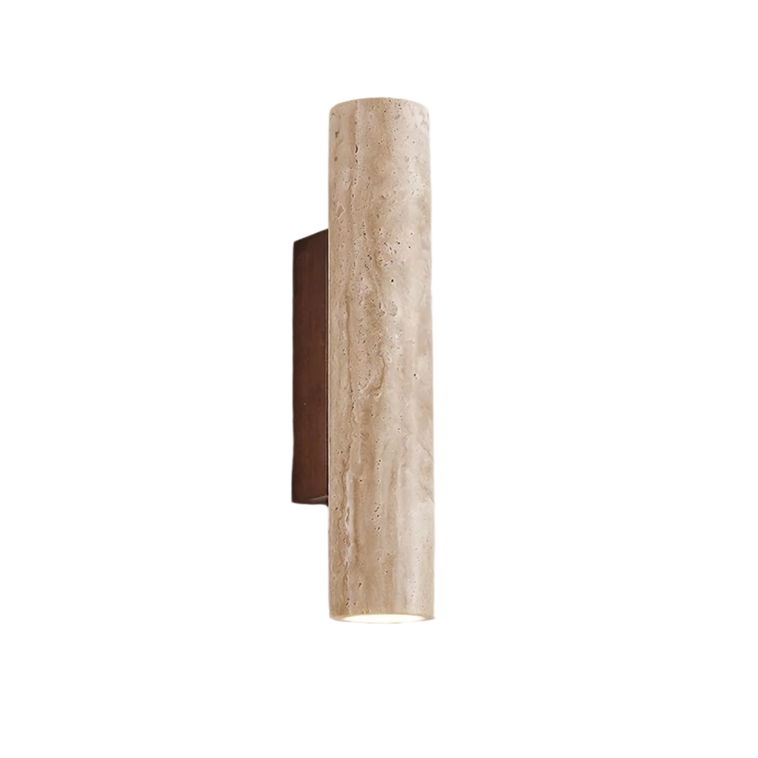 Natural Travertine Wall Lamp