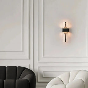 Water Ripple Crystal Wall Sconce