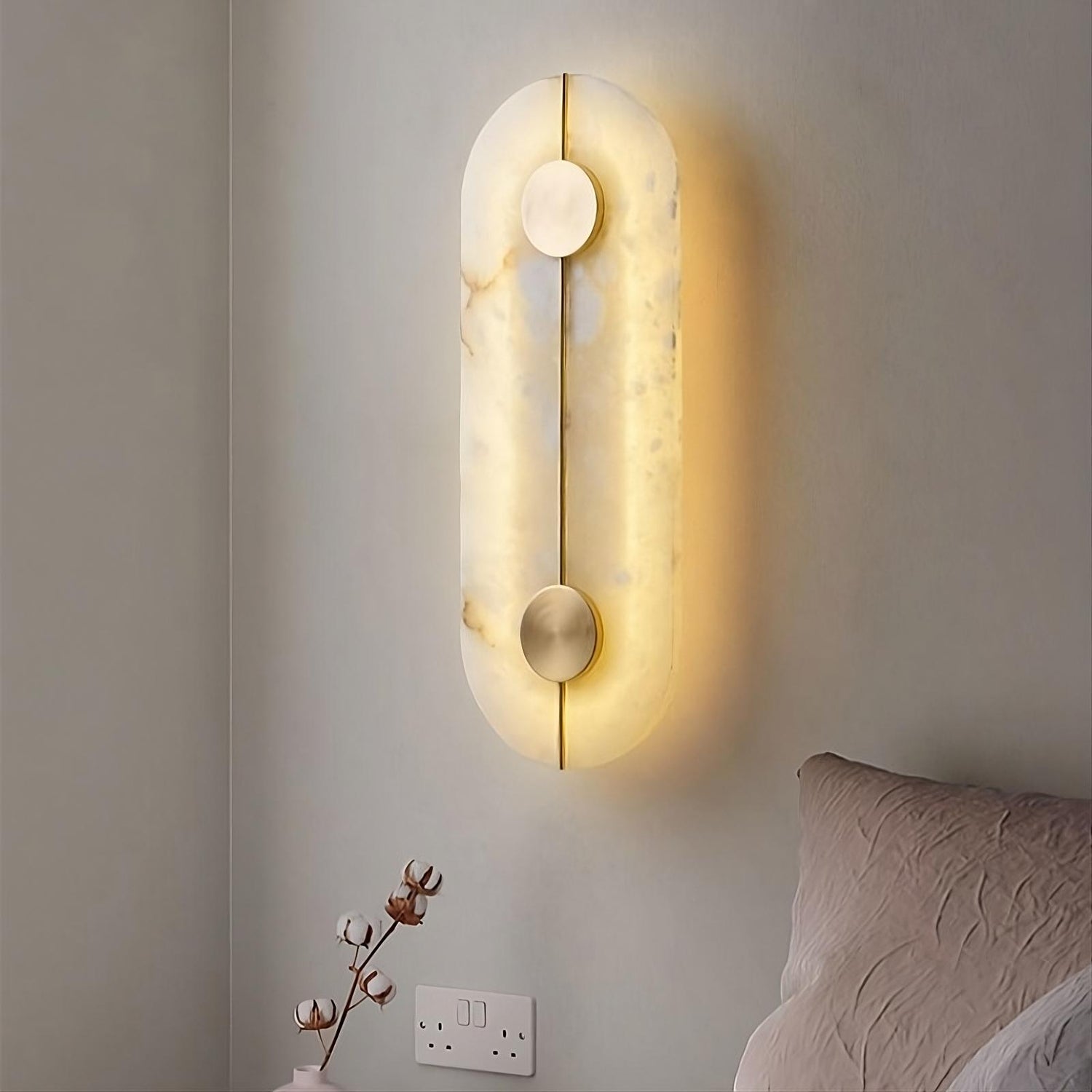 Moonshade™ Natural Marble Wall Sconce