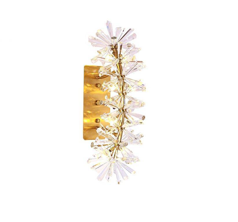 Mira Clear Crystal Wall Sconce