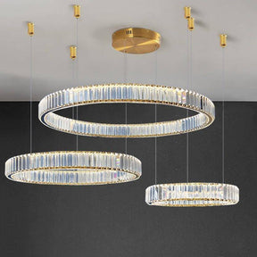 Roma Crystal Ring Chandelier