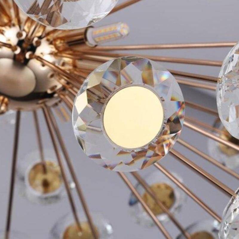 Dandelion Crystal Lighting Fixture