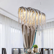 Cadena Chain Tassel Modern Chandelier