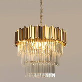 Gio 4-Tier Crystal Chandelier