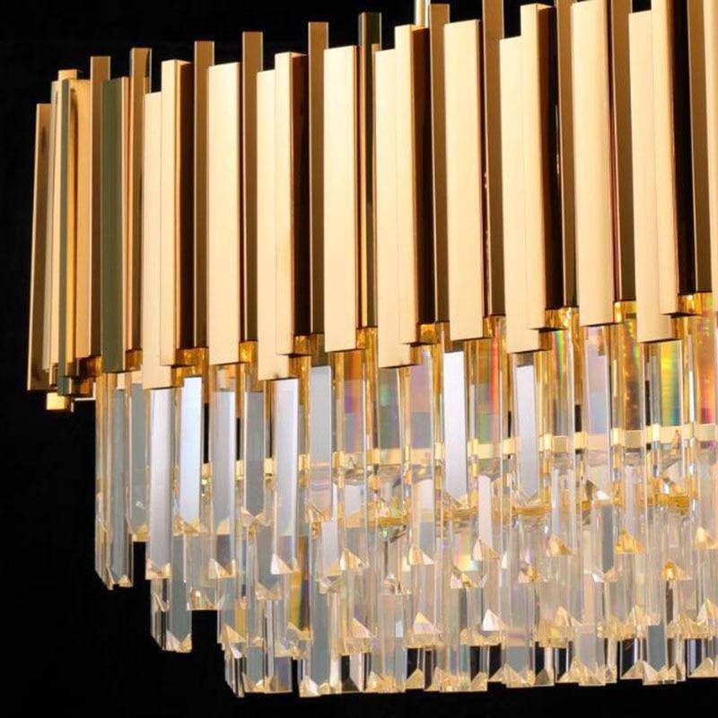 Gio Crystal Dining Room Chandelier - Luxury Crystal Dining Room Light ...