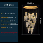 Salir Modern Suspension Chandelier
