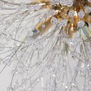 30"" Crystal Dandelion Ceiling Light